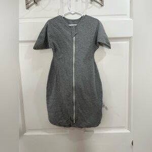 Zigjoy sleep sack gray size 6-9 months